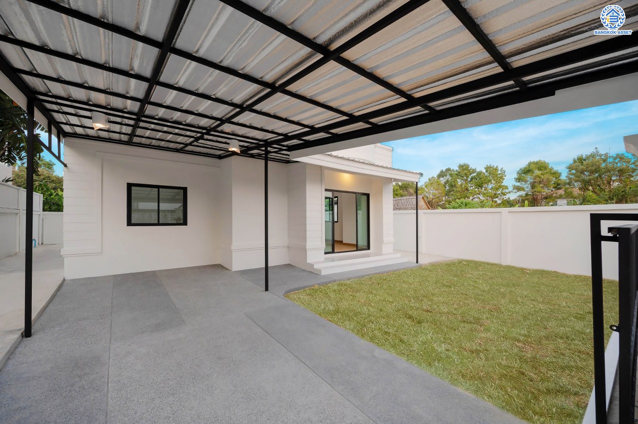 บ้านมือสองตกแต่งใหม่ โครงการ ลลิลอินเดอะพาร์ค บางใหญ่ บ้านเดี่ยว เนื้อที่ 54.60 ตร.ว. ฟังก์ชัน 3 ห้องนอน 2 ห้องน้ำ 1 ห้องอเนกประสงค์ 1 ที่จอดรถ บนทำเลเดินทางสะดวก ใกล้เซ็นทรัลเวสต์เกต ทางด่วน "กาญจนาภิเษก และรถไฟฟ้าสายสีม่วง "สถานีตลาดบางใหญ่"...